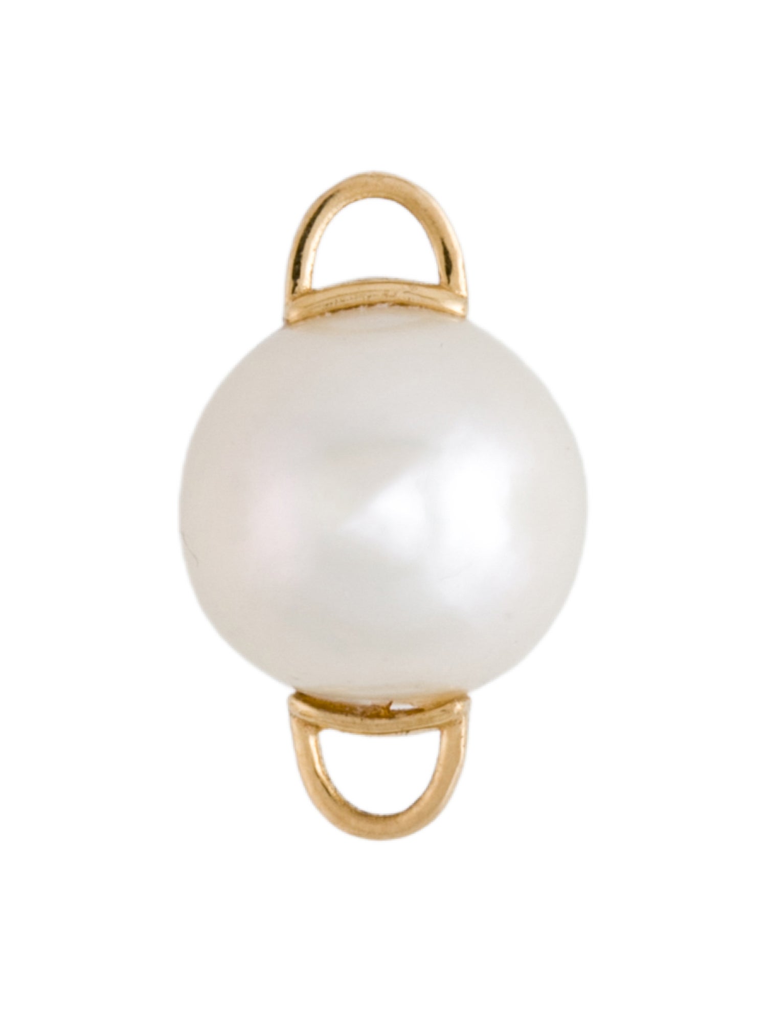 Charm 18K Pearl Charm Pendant