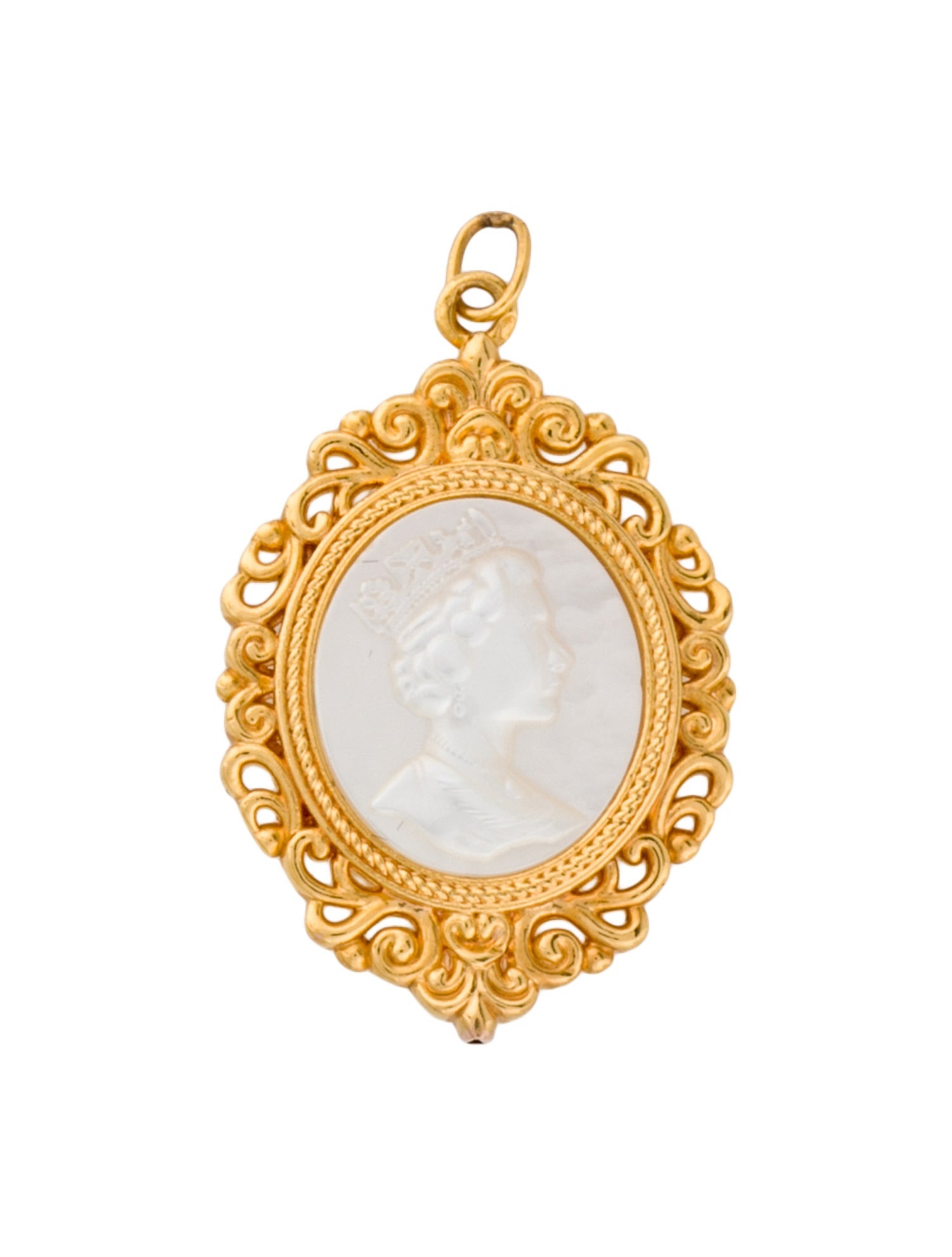 Charm 18K Mother of Pearl