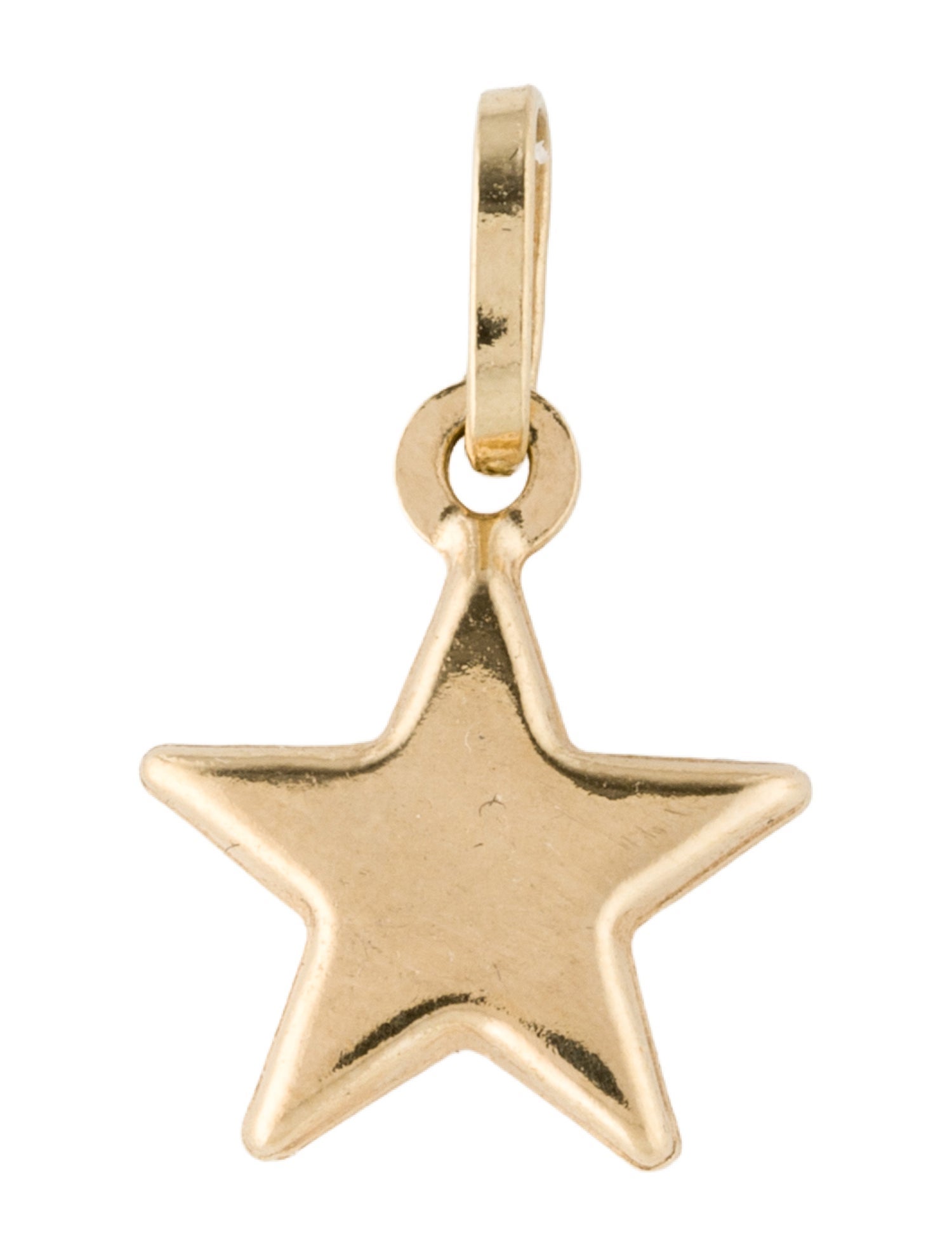 Charm 14K Star Small Pendant
