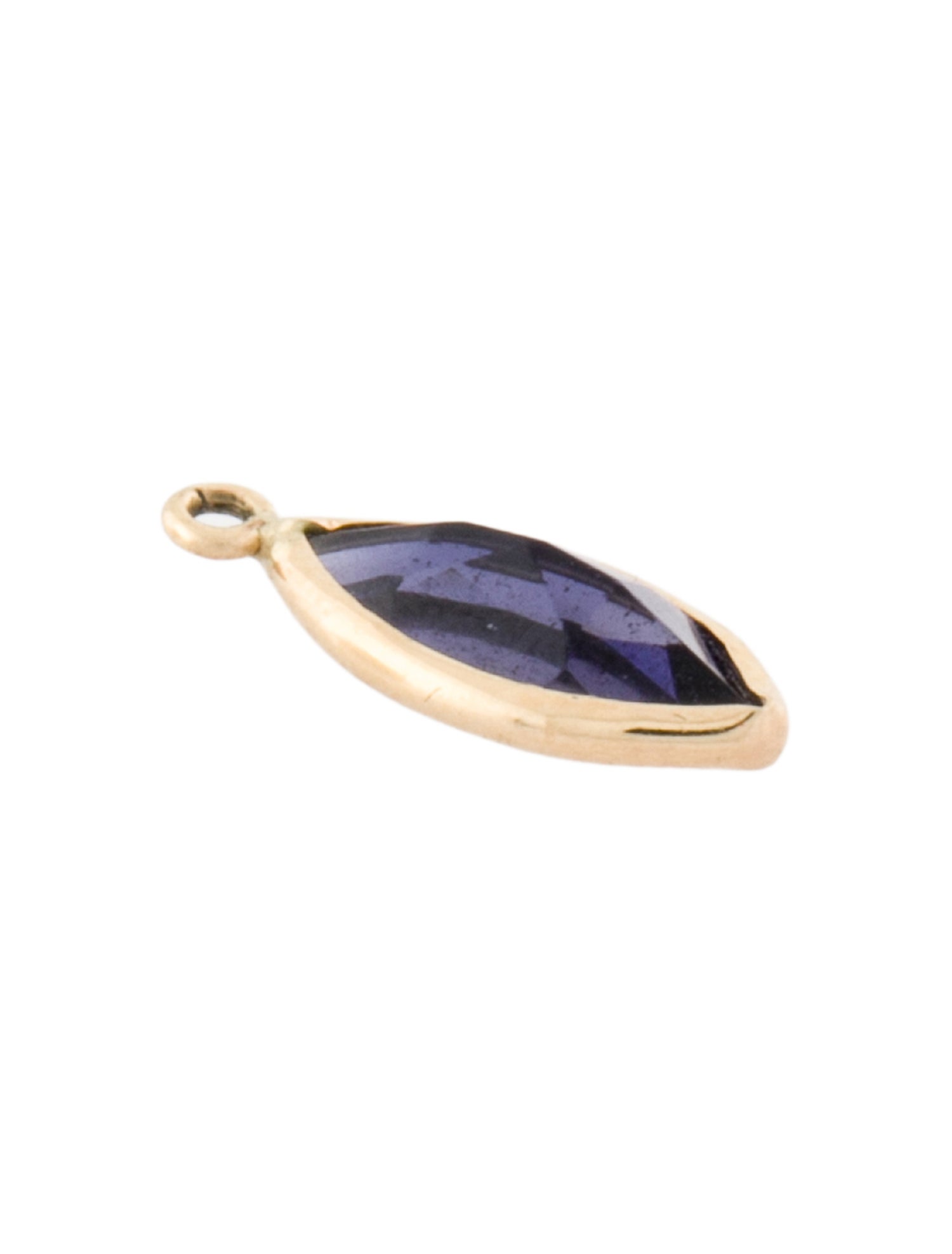 Charm 14K Iolite Solitaire