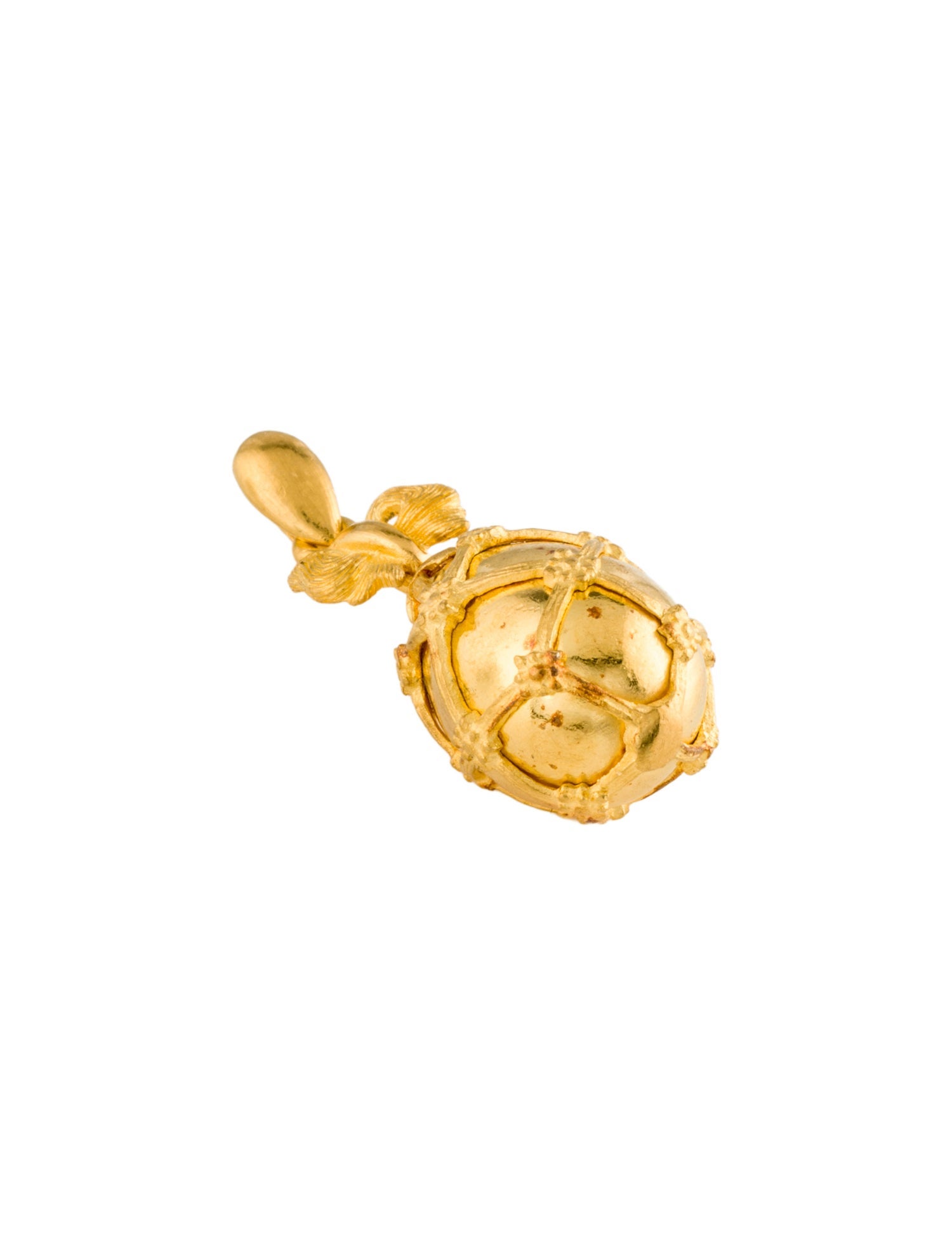 Charm 24K Egg Cham Pendant