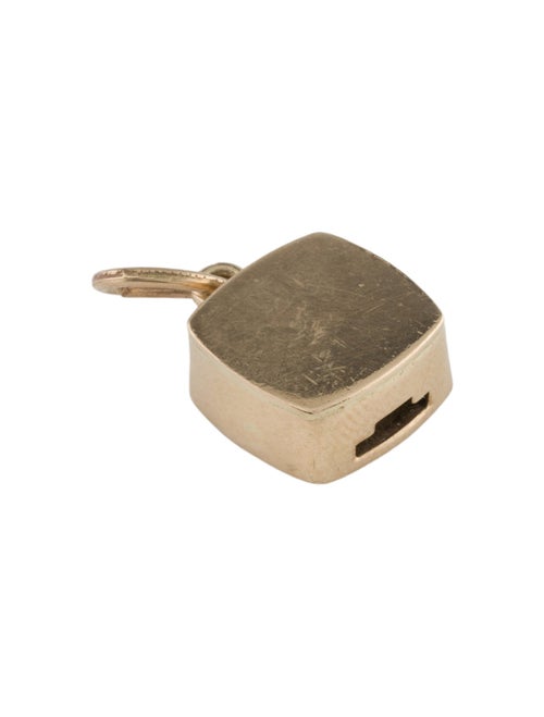 Charm 14K Box Charm