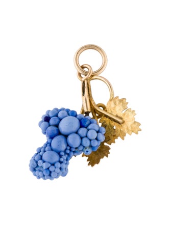 Charm 14K Grape Charm