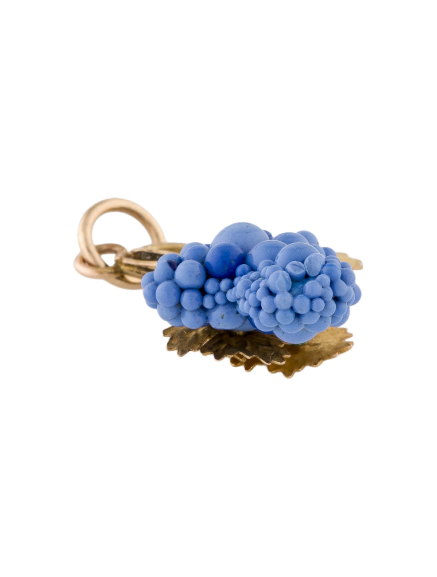 Charm 14K Grape