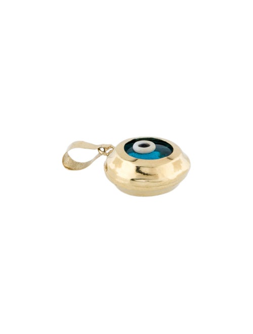 Charm 14K Glass Evil Eye Charm