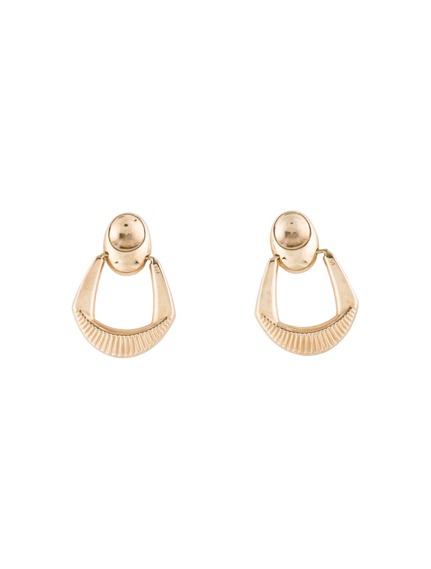 Charm 14K Door Knocker Earring Enhancer