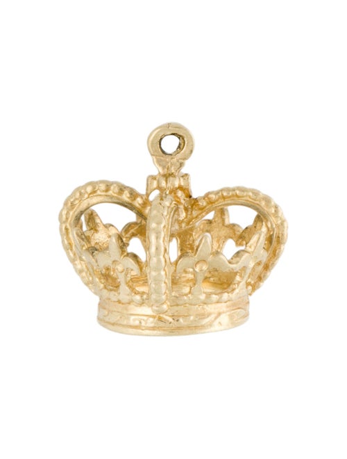 Charm 14K Crown Charm