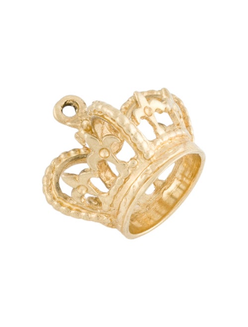 Charm 14K Crown Charm