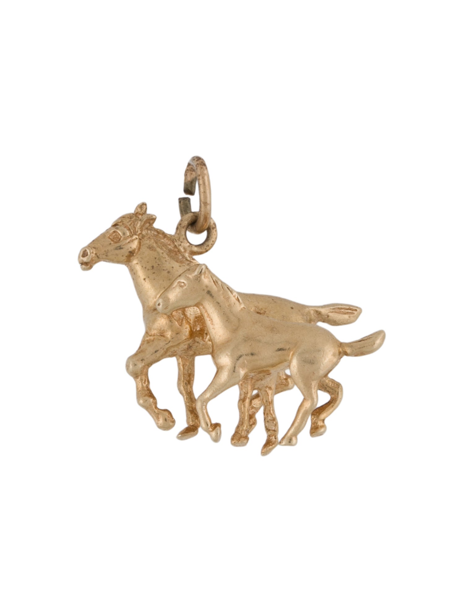 Charm 14K Horse