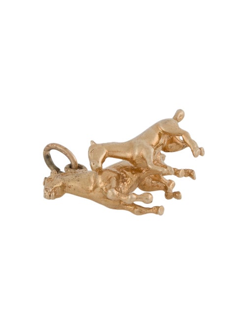 Charm 14K Horse Charm