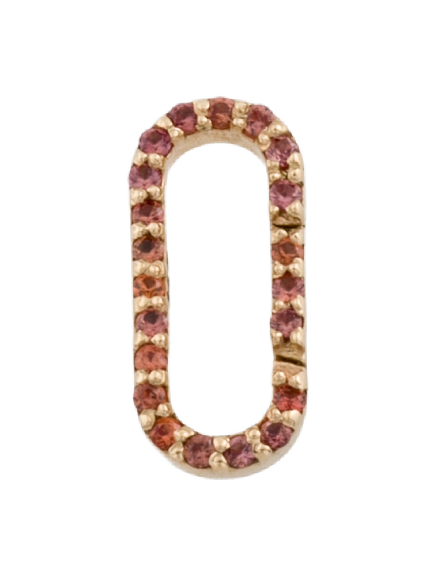 Charm 14K Sapphire Clasp