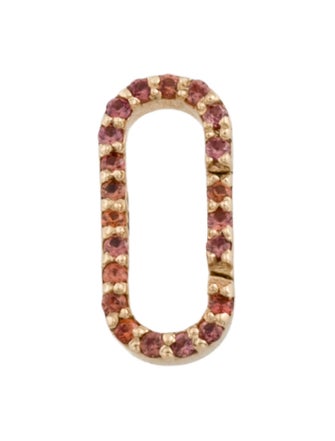 Charm 14K Sapphire Clasp Charm