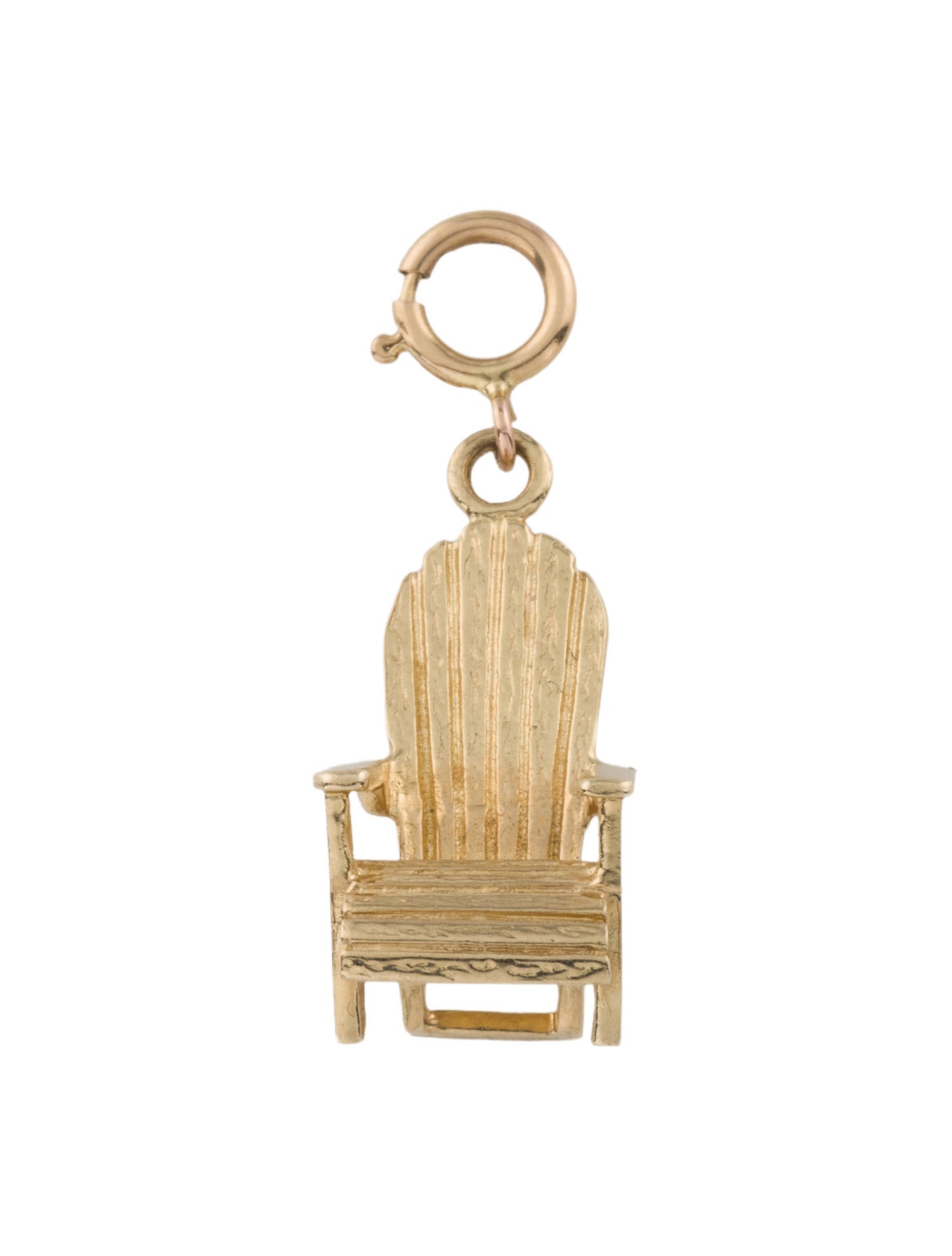 Charm 14K Adirondack Chair Charm