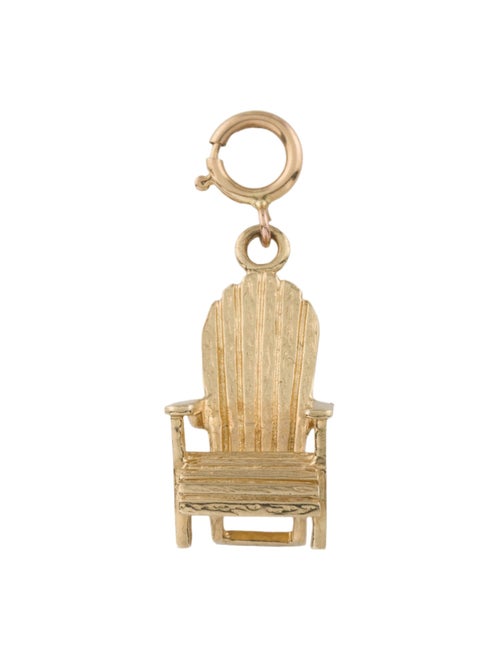 Charm 14K Adirondack Chair Charm