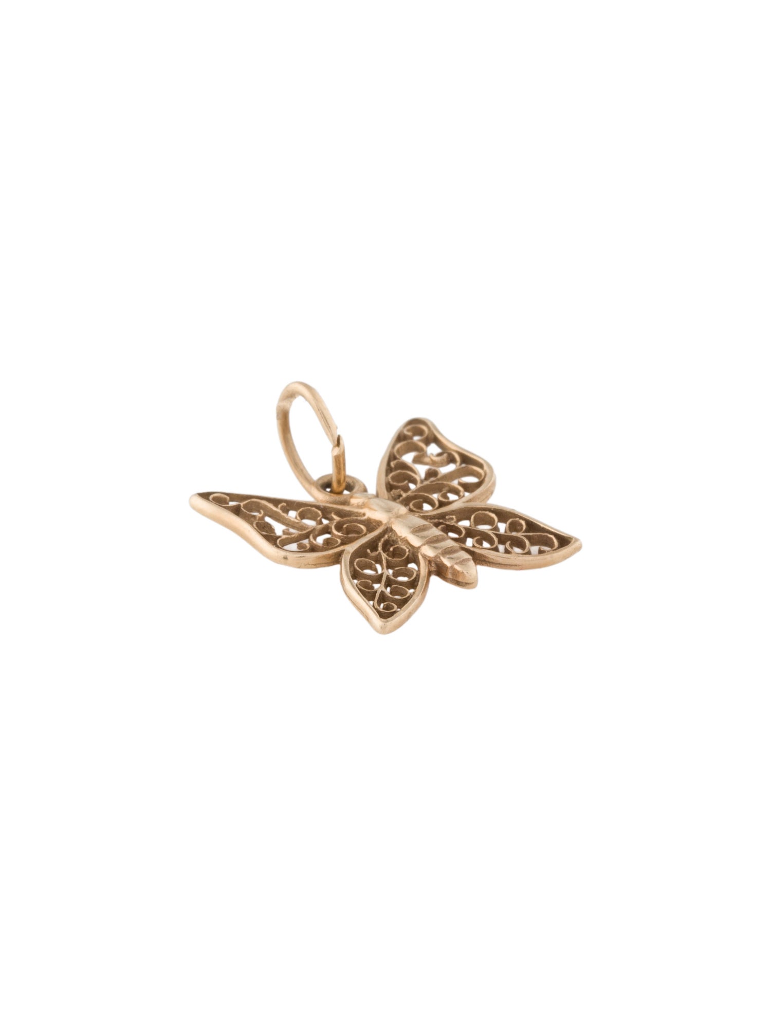 Charm 14K Butterfly