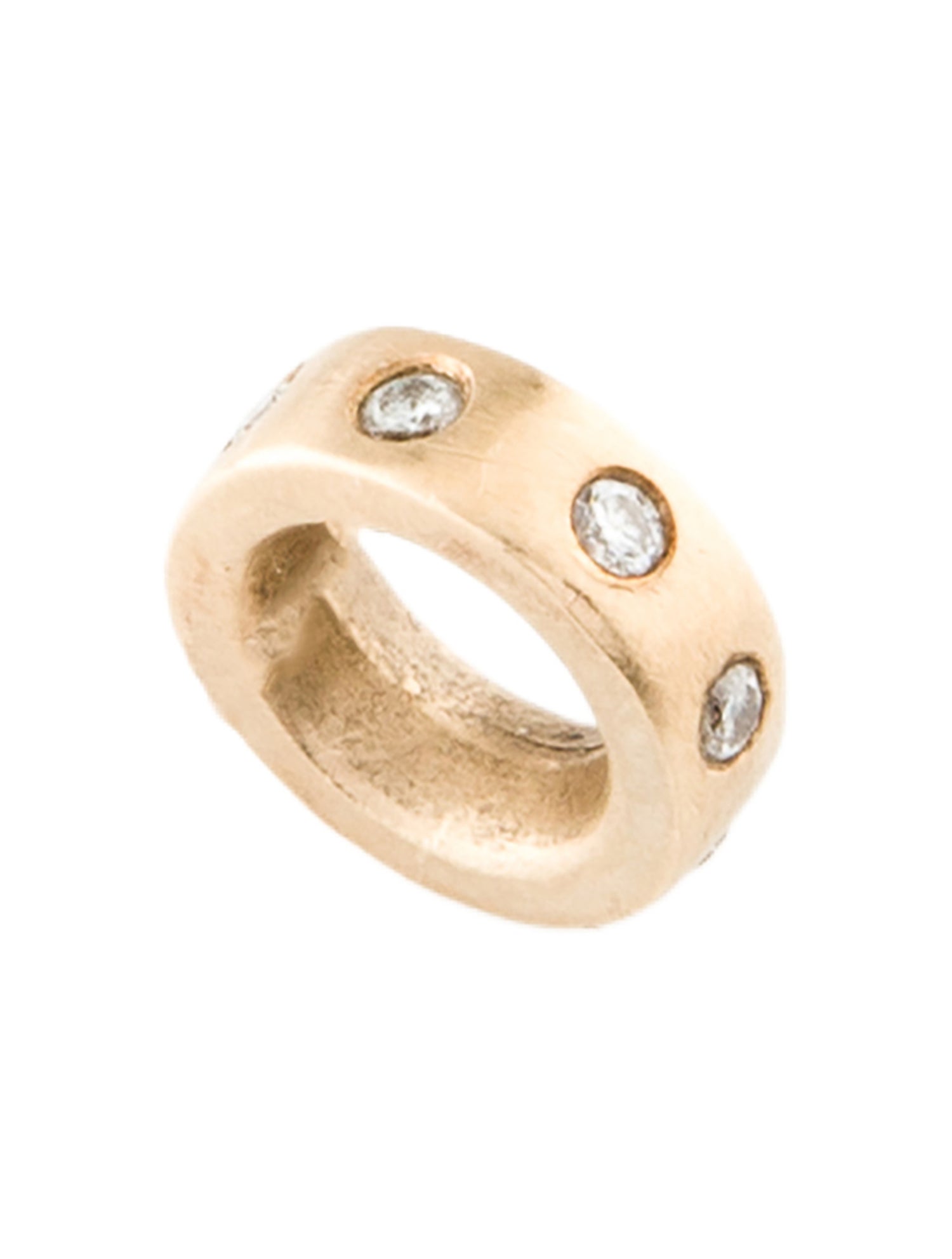 Charm 14K Diamond Loop