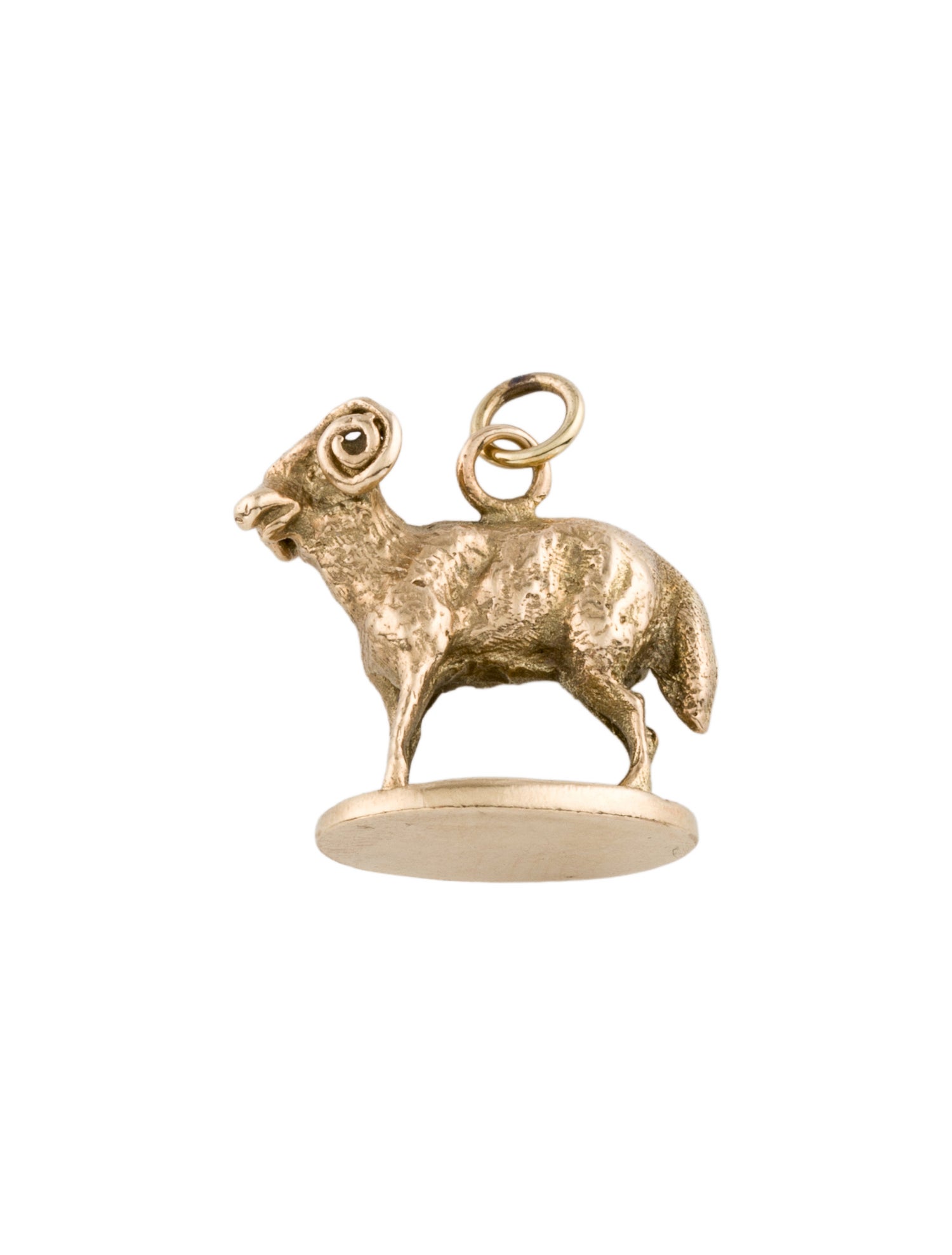 Charm 14K Goat