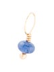 Charm 14K Sapphire Charm Pendant