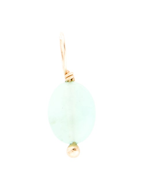 Charm 14K Opal Charm Pendant