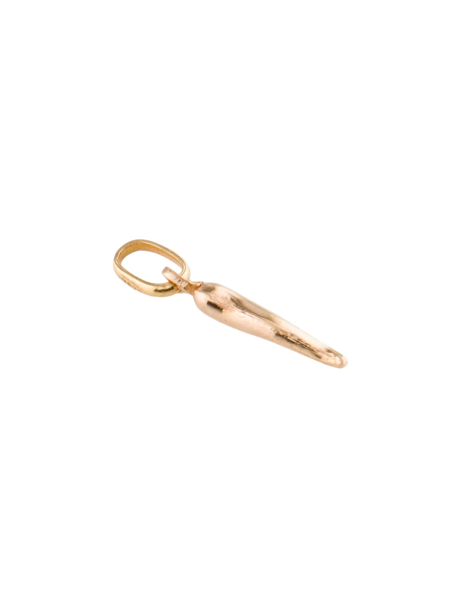 Charm 18K Cornicello Italian Horn Pendant