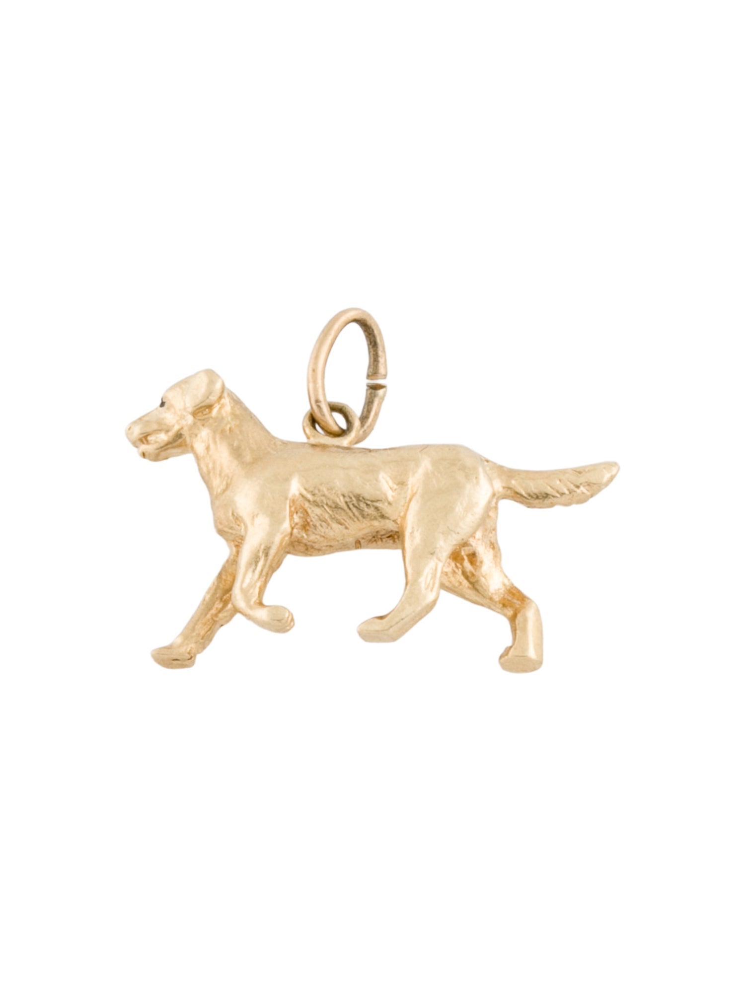 Charm 14K Golden Retriever