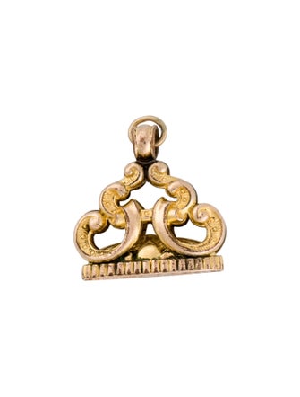 Charm 10K Monogram Charm