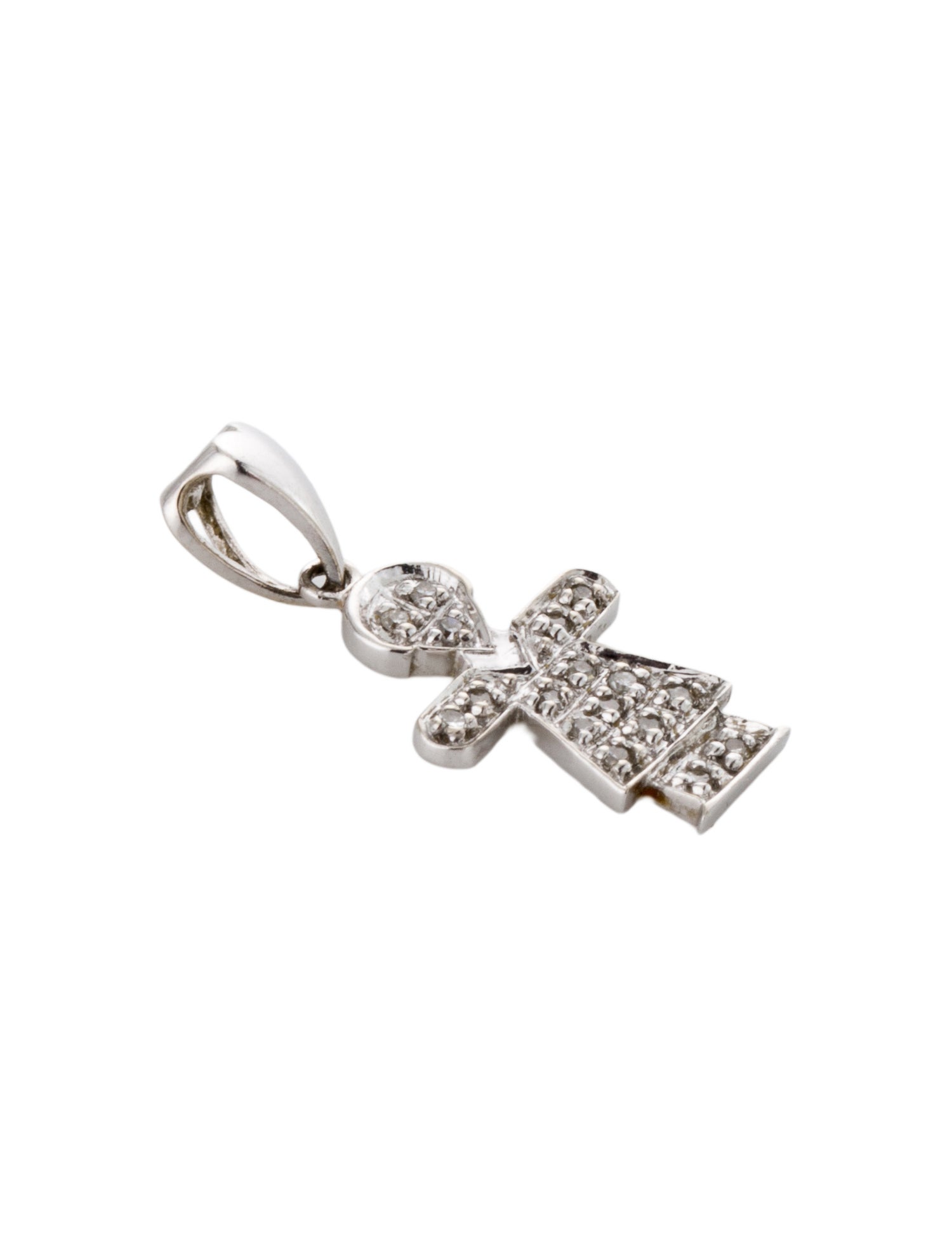 Charm 14K Diamond Female