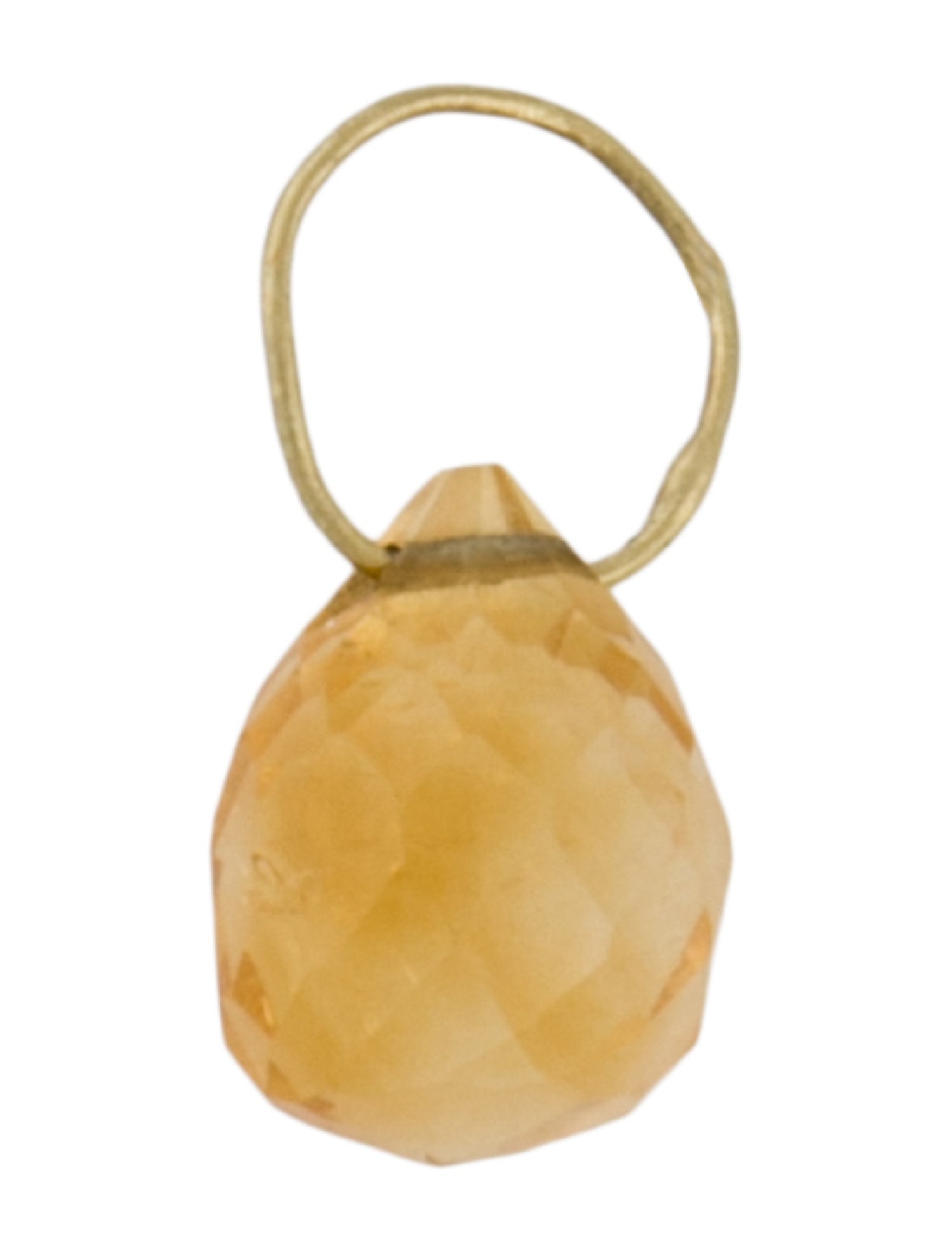 Charm 14K Citrine