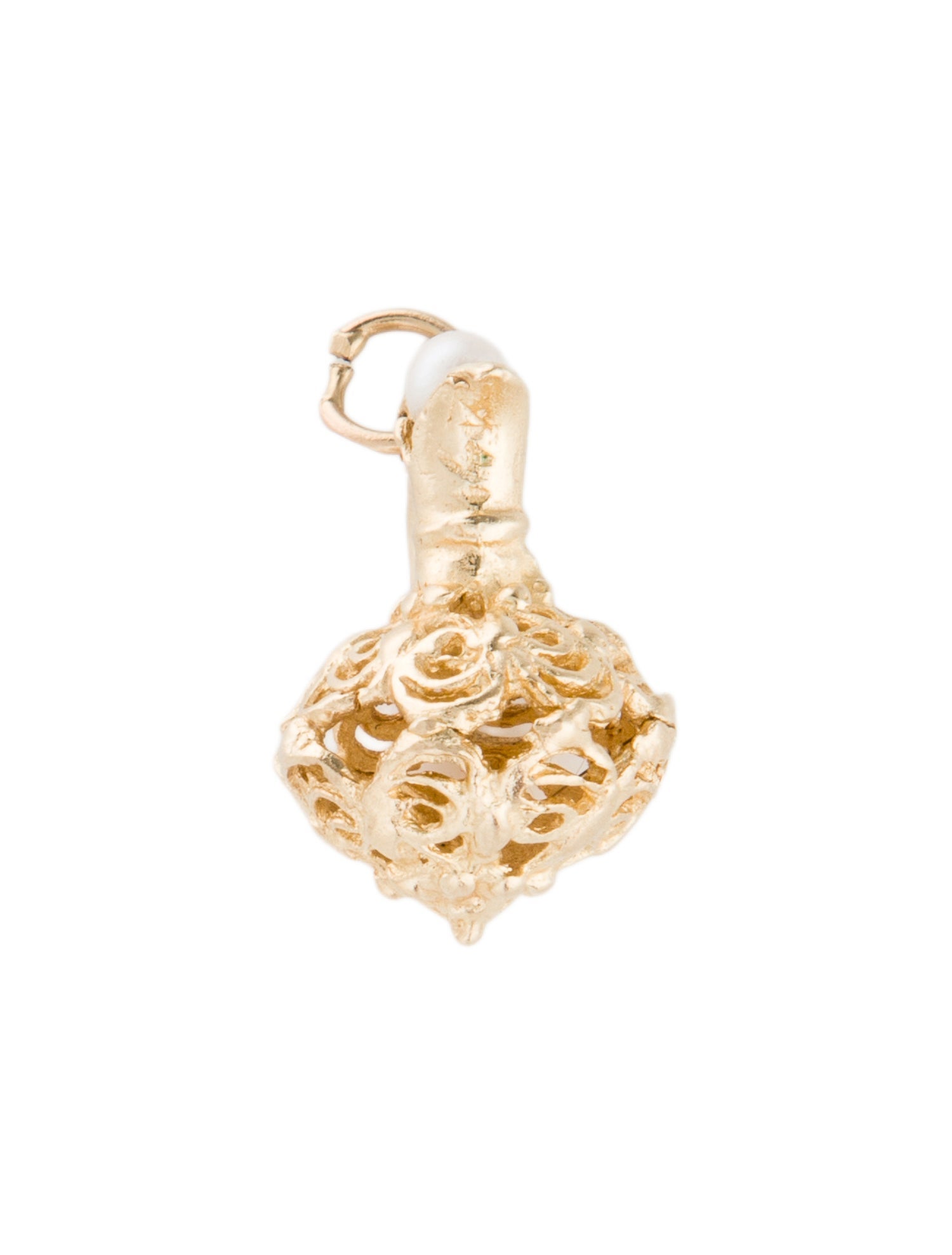 Charm 14K Pearl Lamp