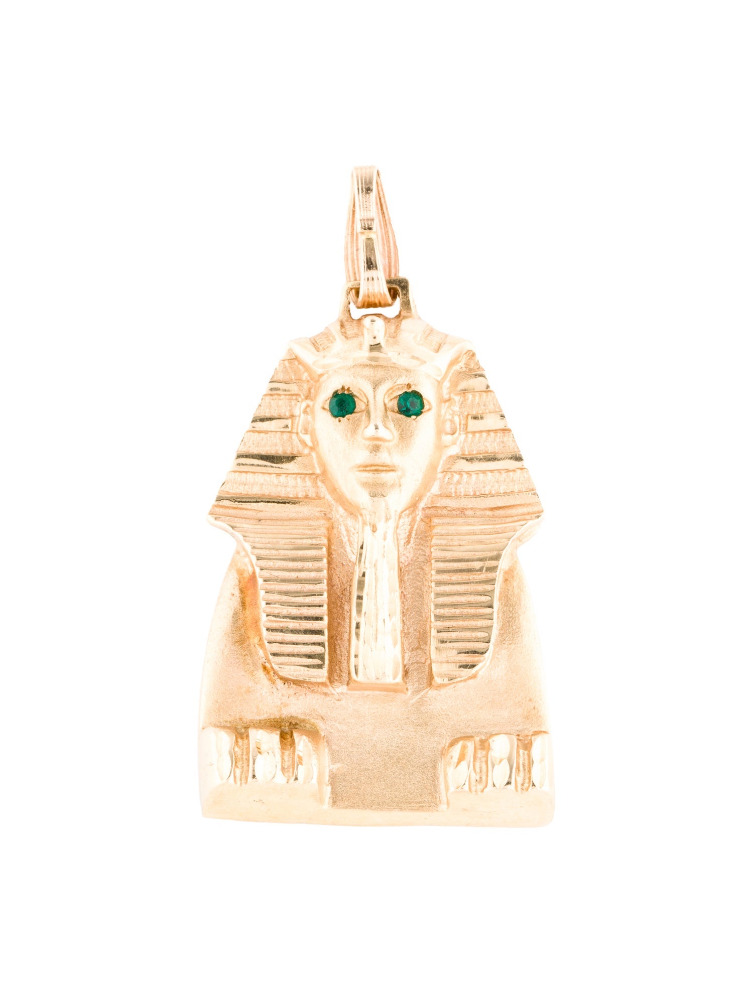 Charm 14K Glass Pharaoh