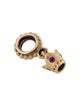 Charm 14K Ruby Crown Charm