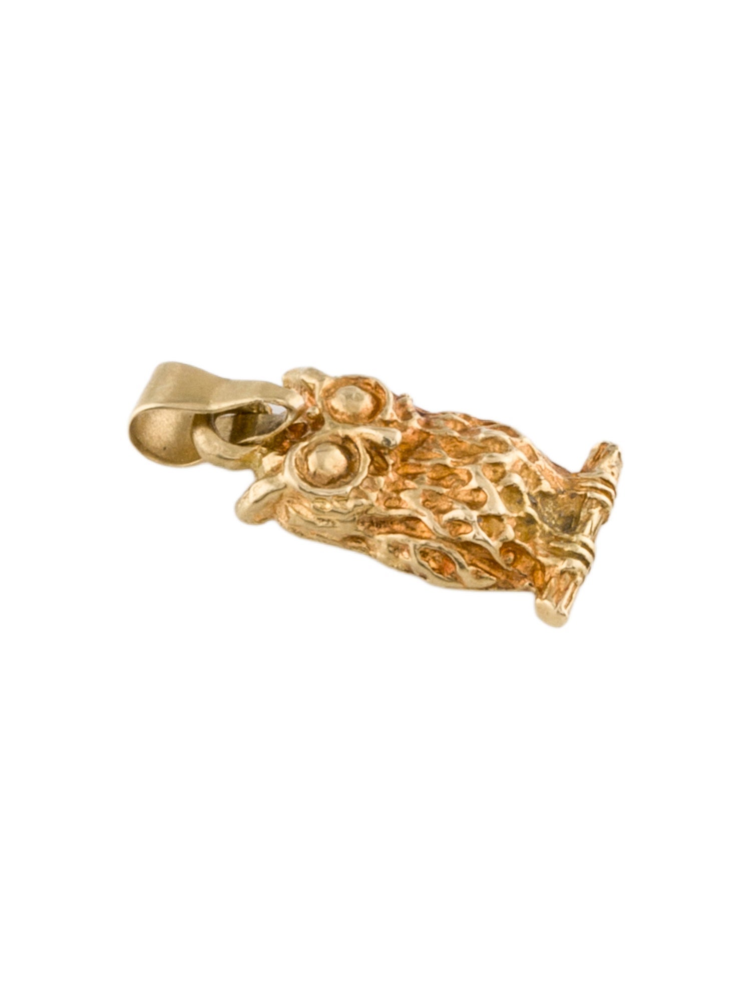 Charm 18K Owl