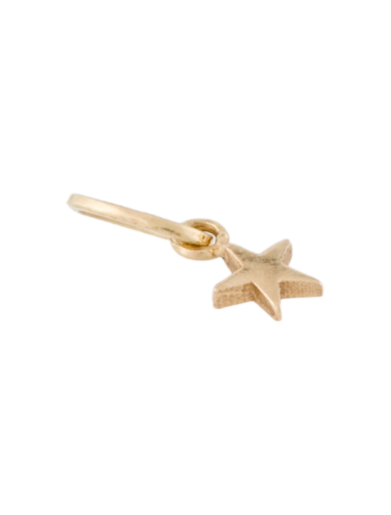 Charm 14K Micro Star
