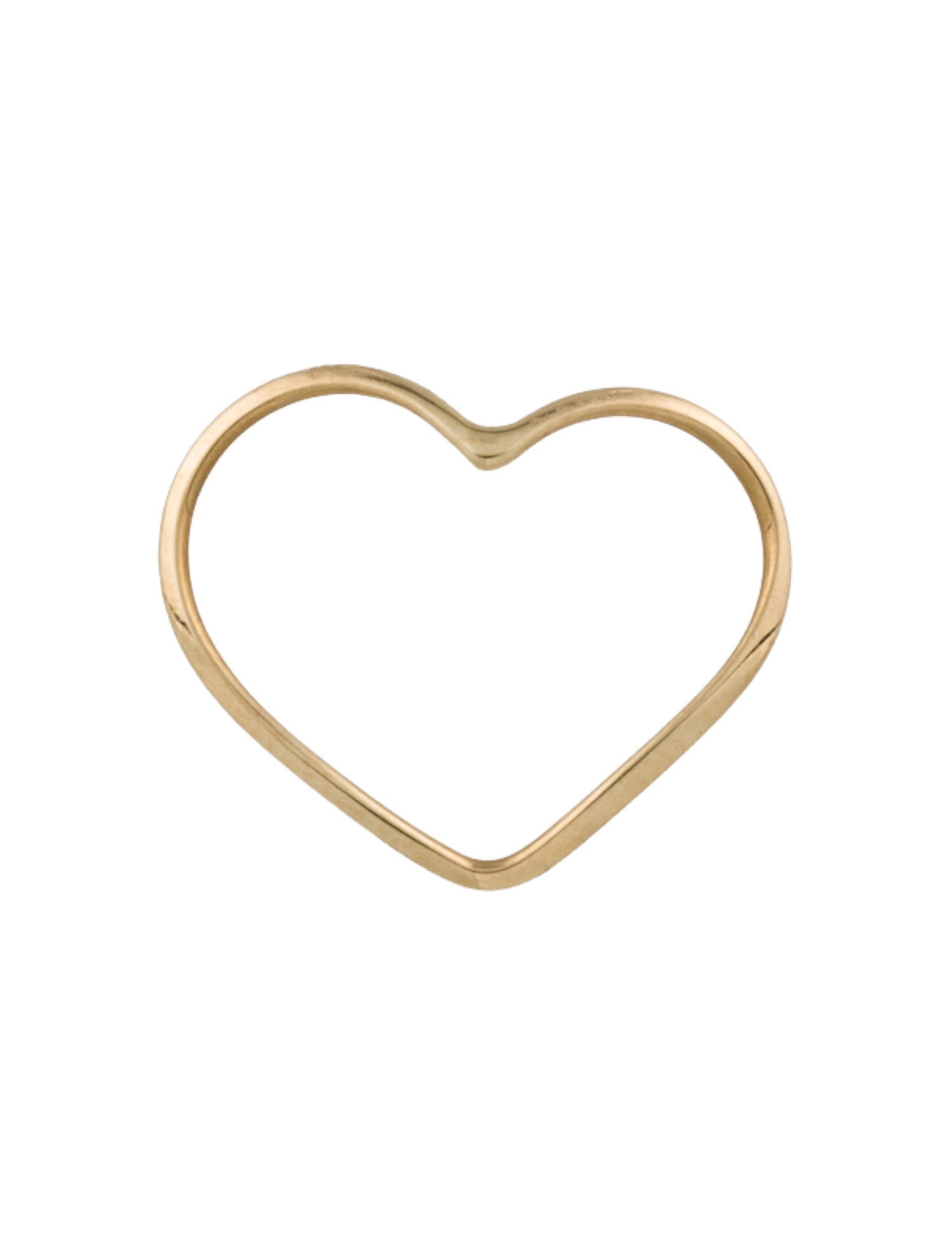 Charm 14K Floating Heart