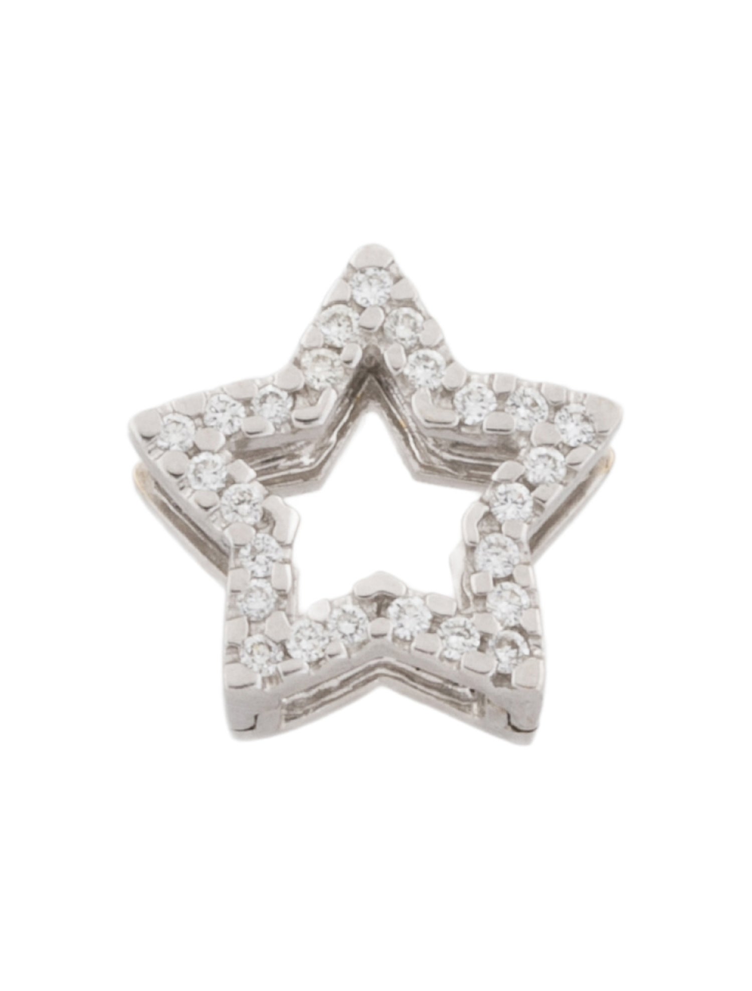 Charm 18K Diamond Star Slider