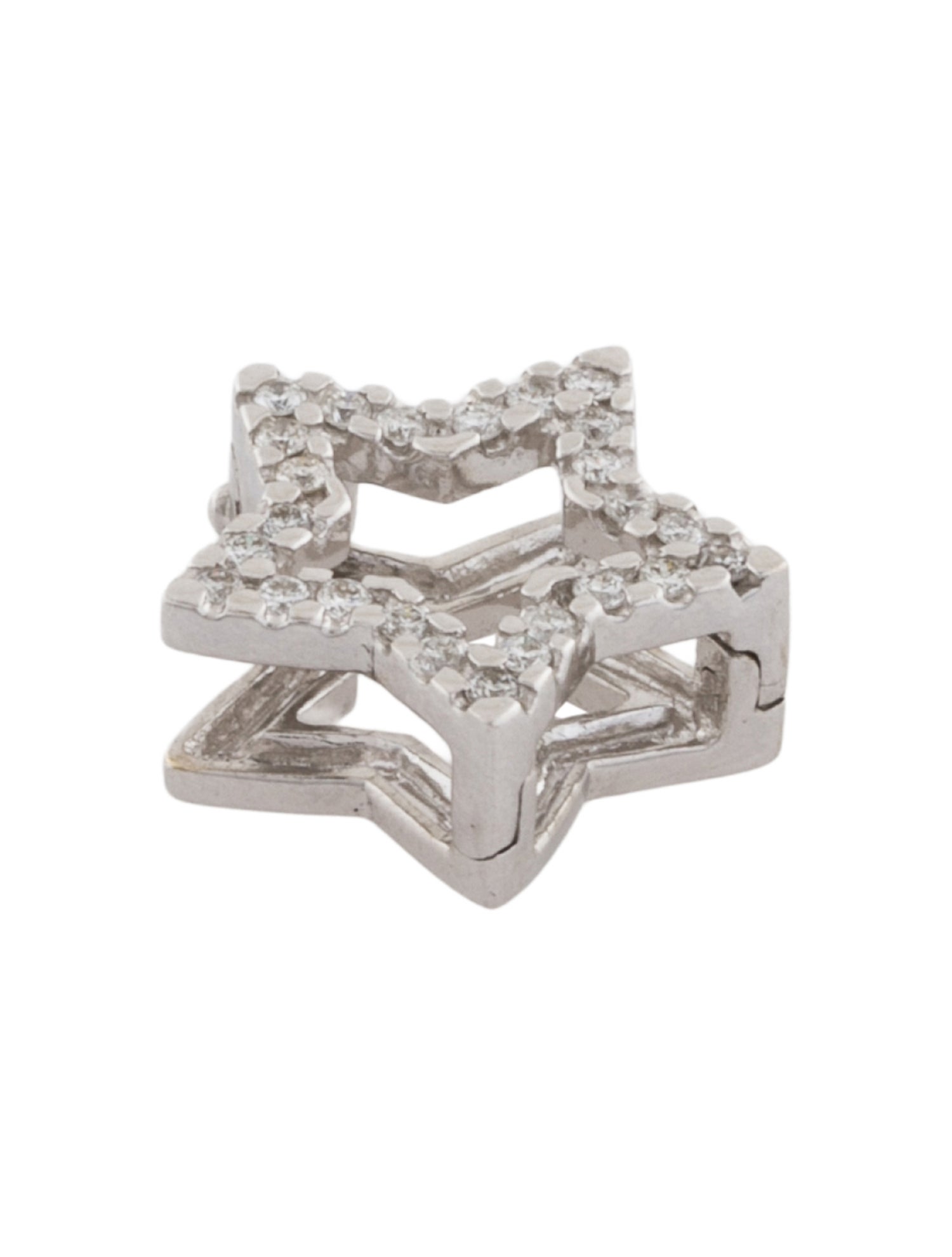 Charm 18K Diamond Star Slider