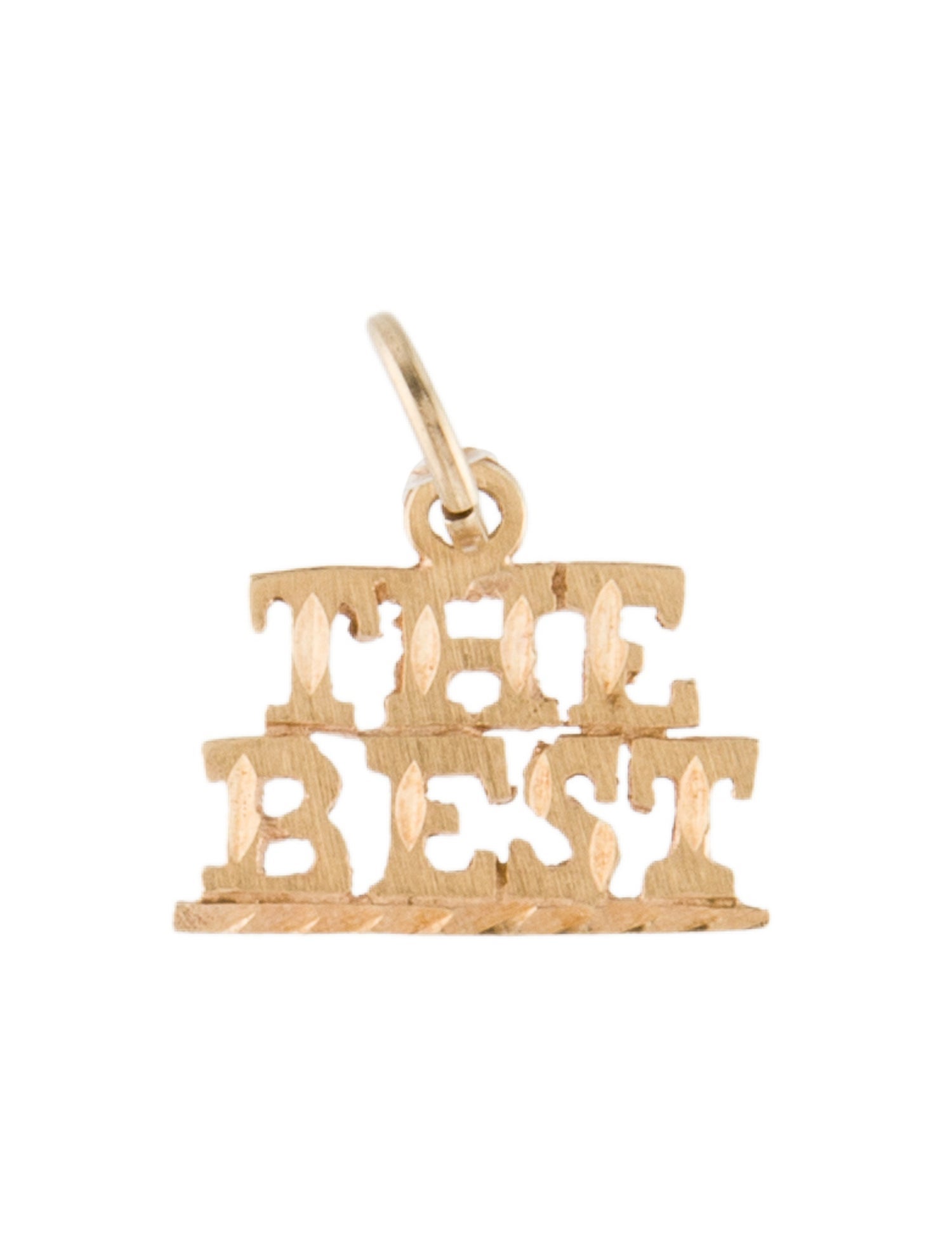 Charm 14K 'The Best'