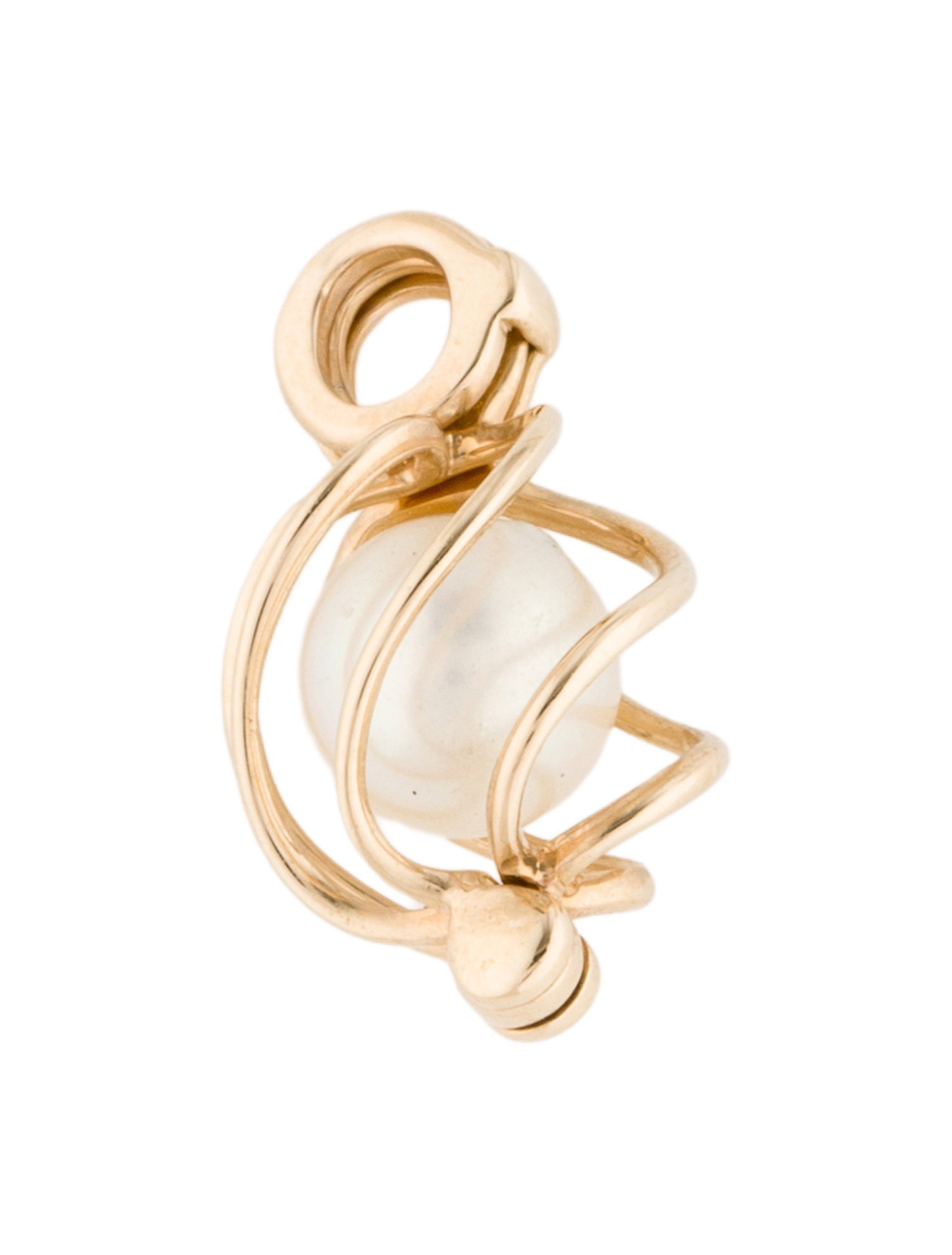 Charm 14K Pearl