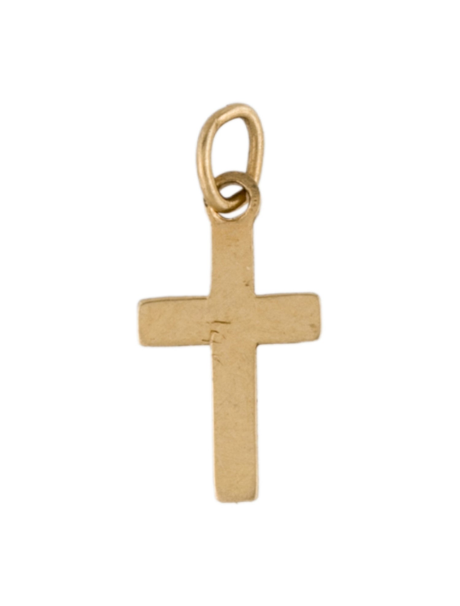 Charm 14K Cross