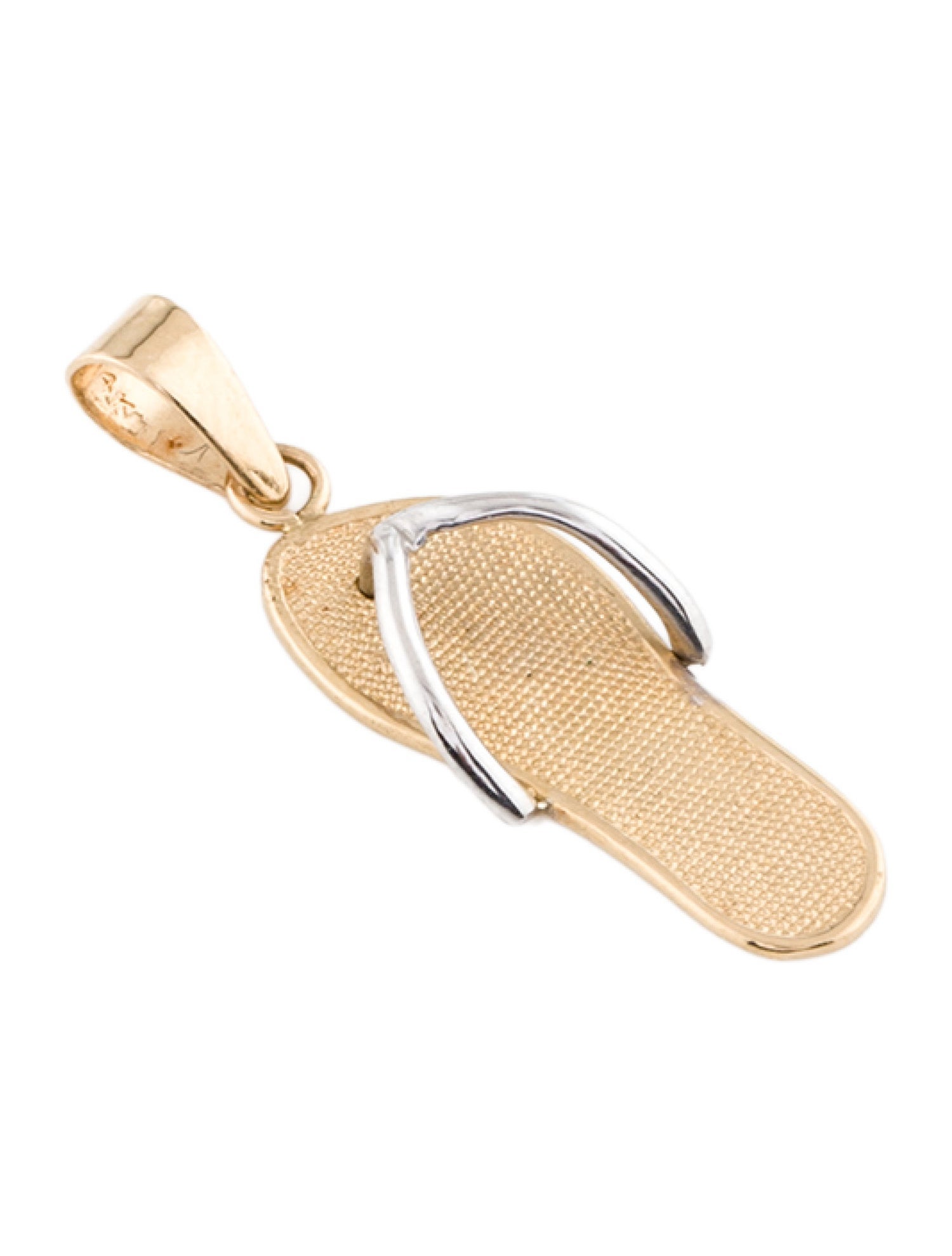 Charm 14K Sandal