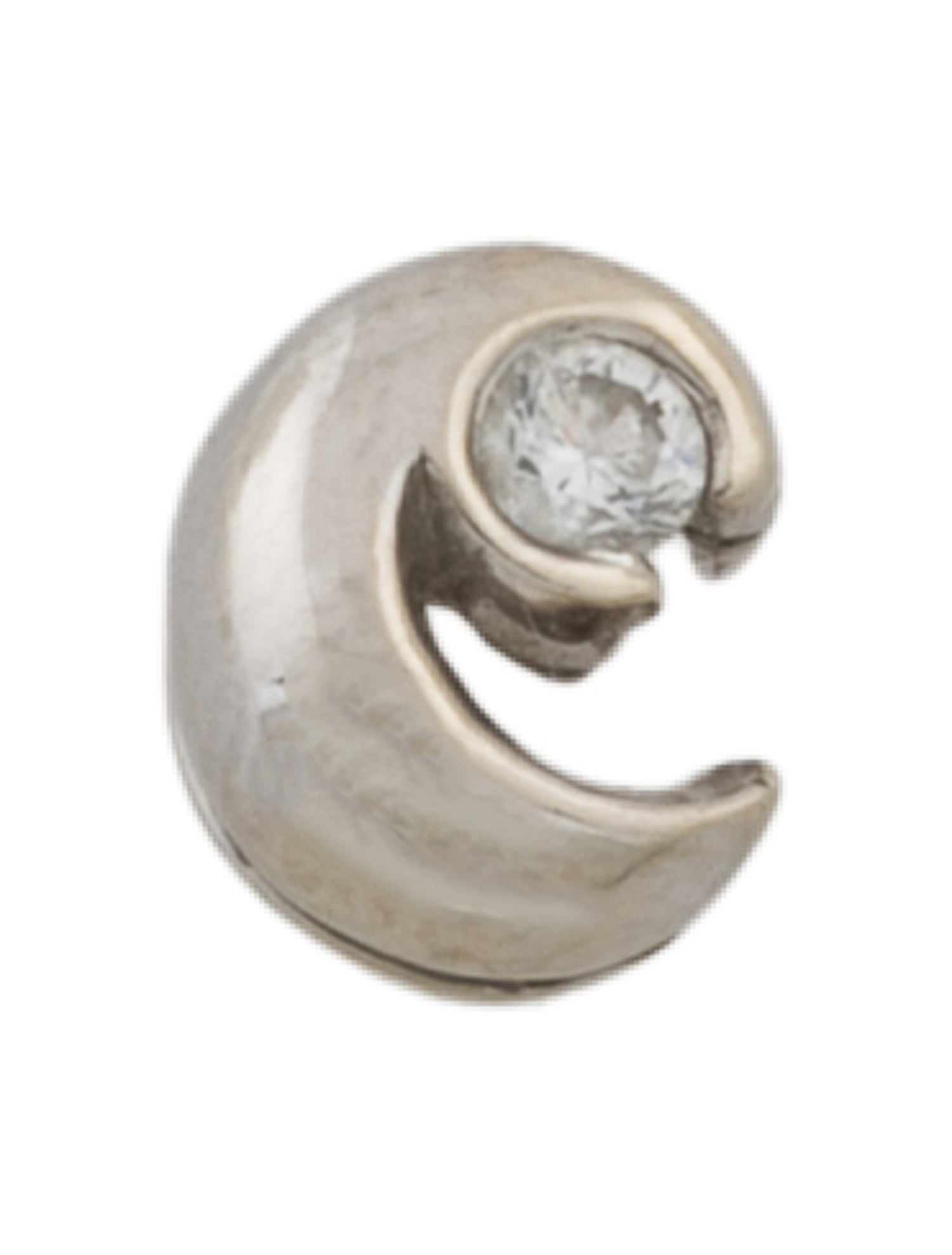 Charm 18K Diamond Slide Pendant