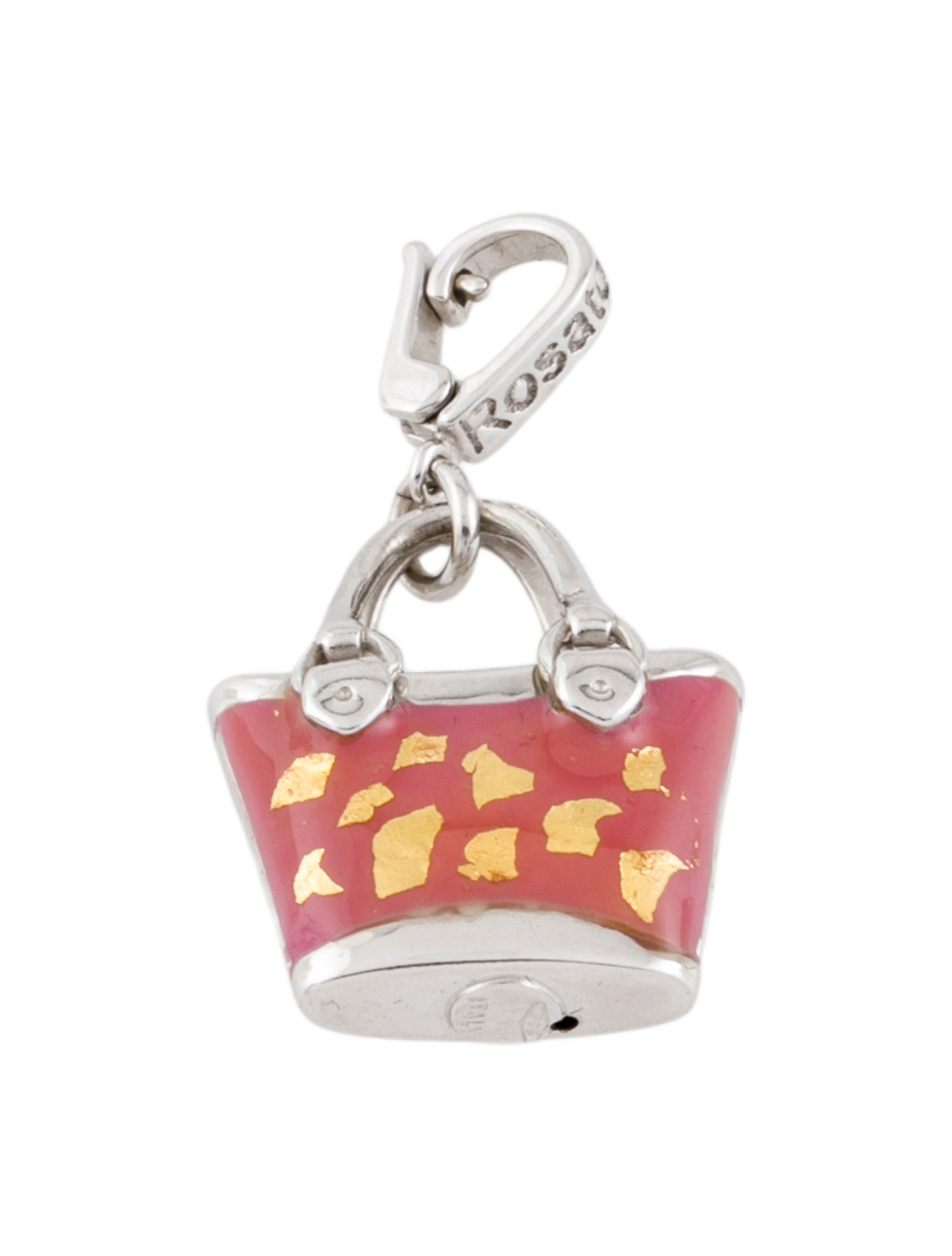 Charm Rosato 14K Enamel Purse Enhancer