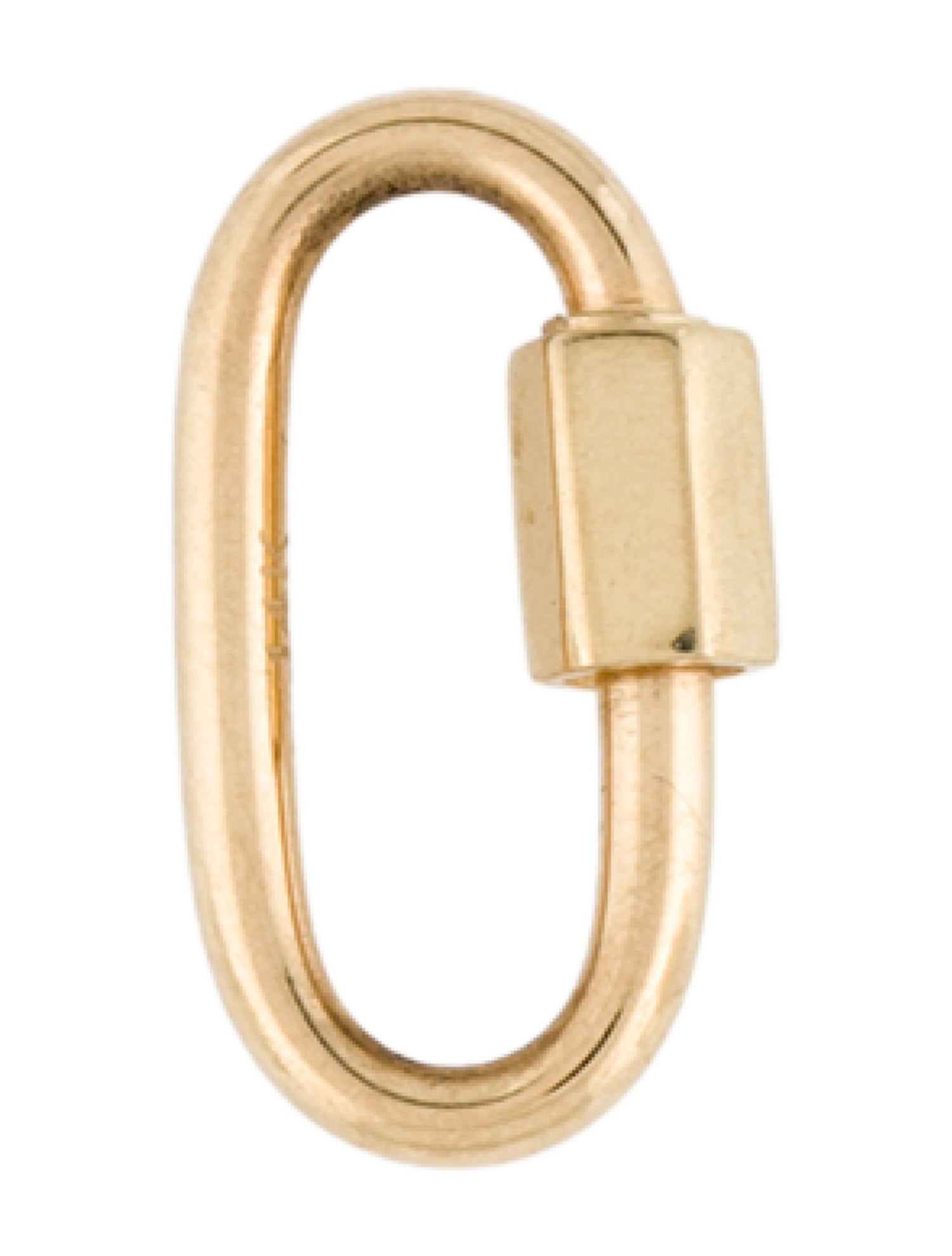 Charm 14K Carabiner