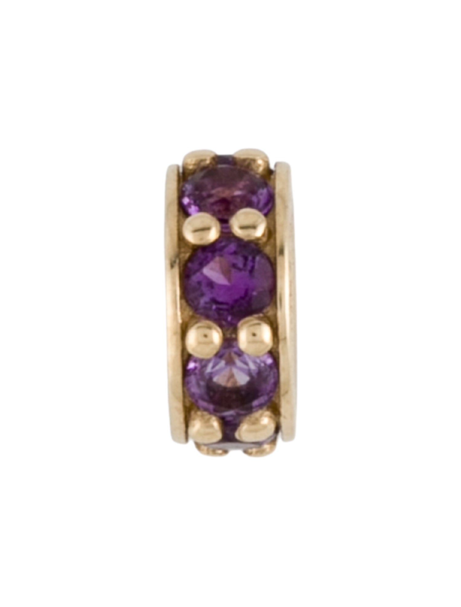 Charm Haverhill 14K Amethyst Rosecliff Bead