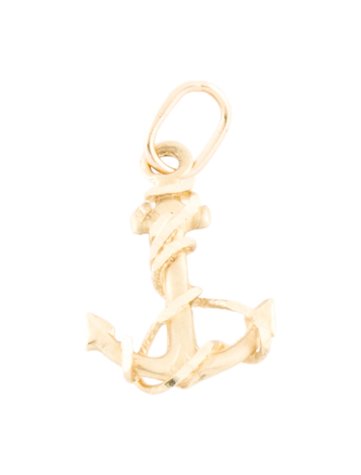 Charm 14K Anchor