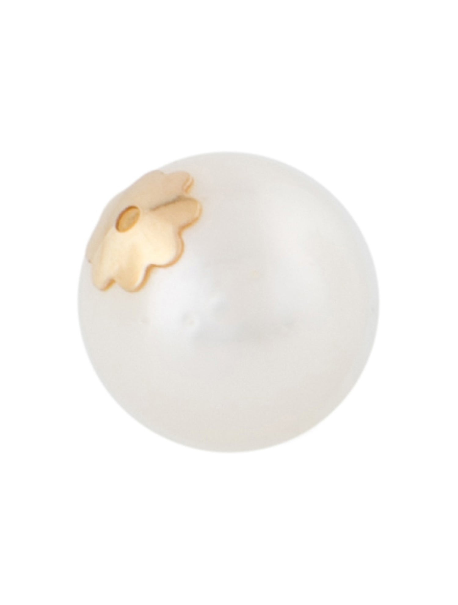 Charm 18K Pearl Bead