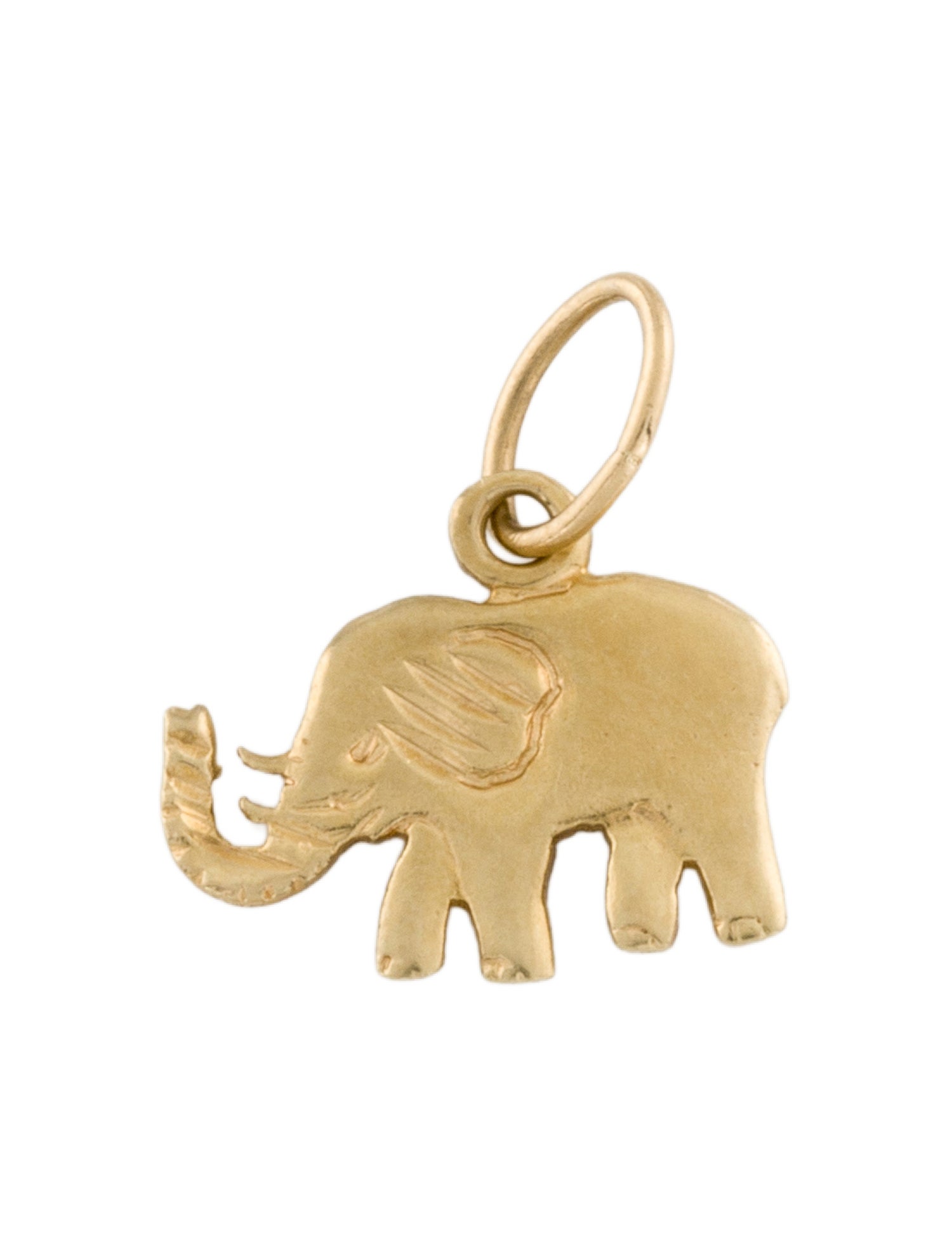 Charm 14K Elephant