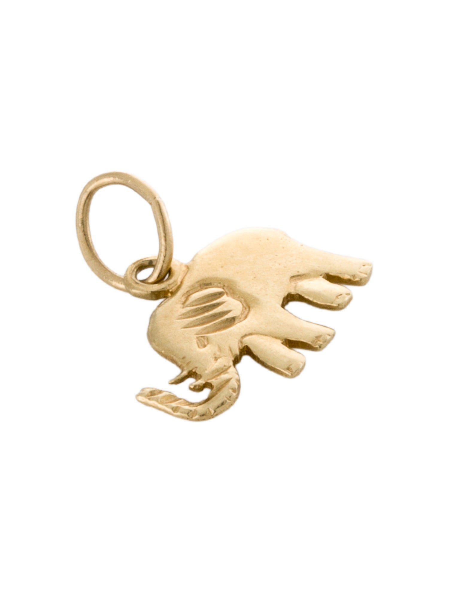Charm 14K Elephant