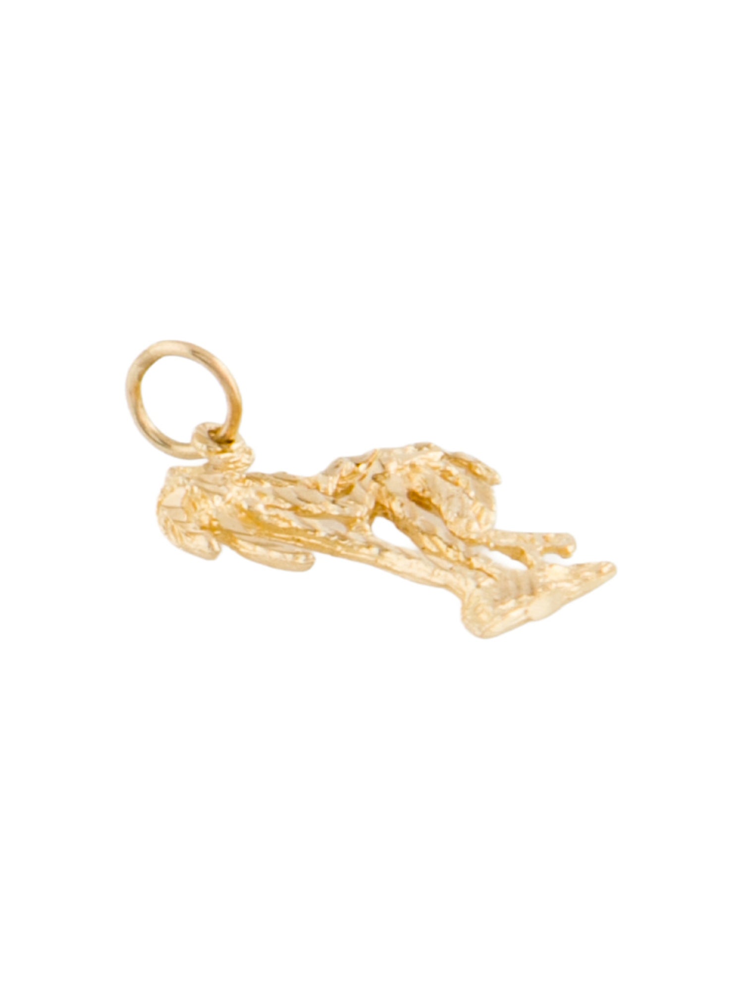 Charm 14K Palm Tree .