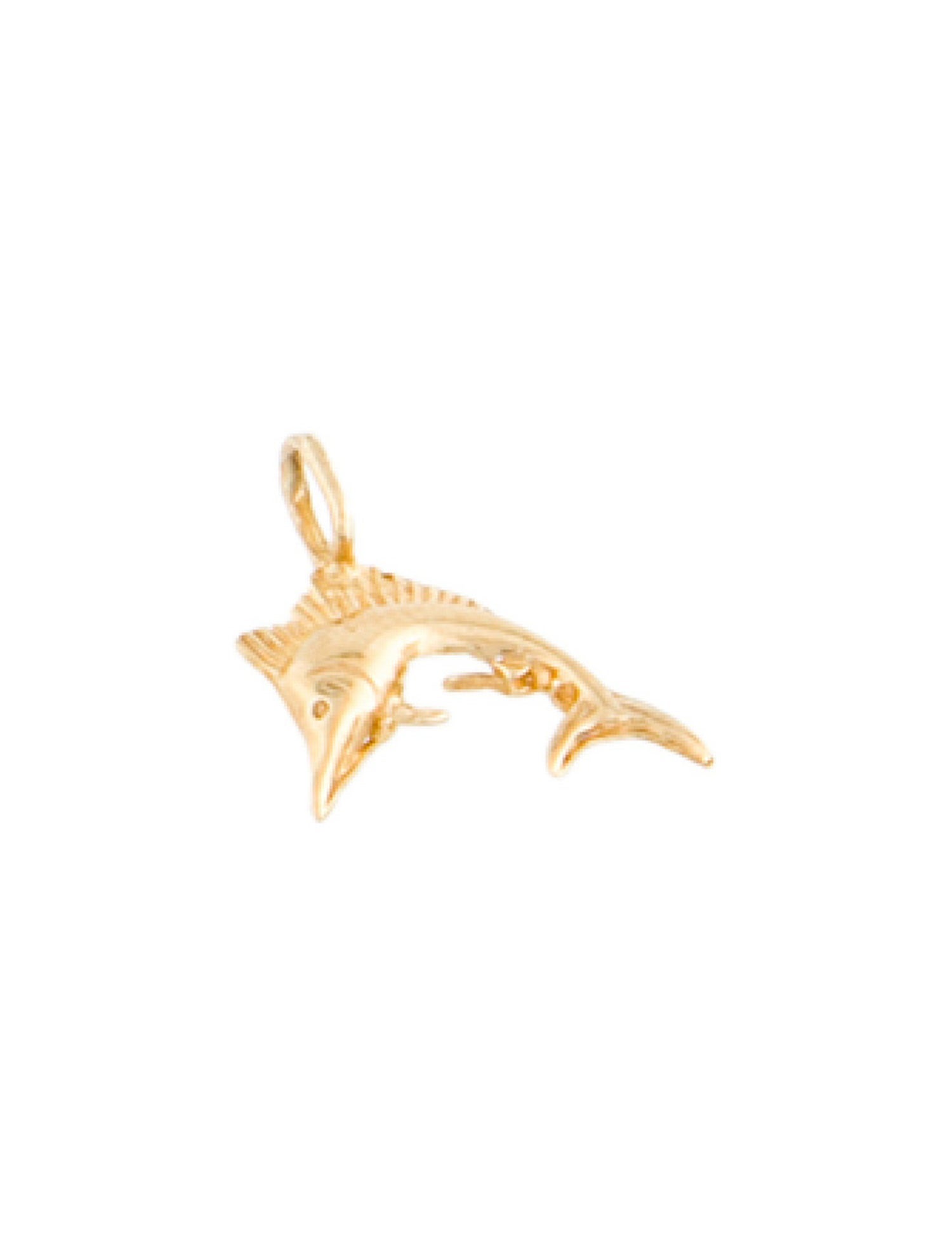 Charm 14K Swordfish